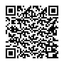 QR код за телефонен номер +16622000046