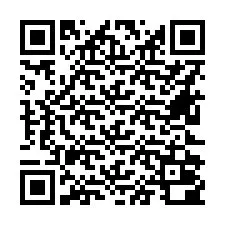 QR-koodi puhelinnumerolle +16622000047