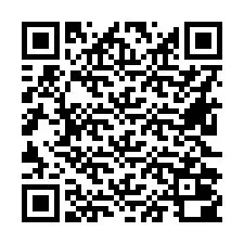 QR-koodi puhelinnumerolle +16622000167