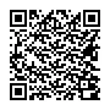 Código QR para número de teléfono +16622000173