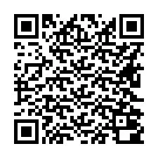 QR-kood telefoninumbri jaoks +16622000176