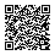 QR kód a telefonszámhoz +16622000602