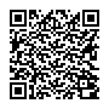 QR код за телефонен номер +16622000620