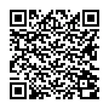 QR-koodi puhelinnumerolle +16622000712