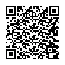 QR-код для номера телефона +16622000722