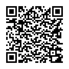 QR-code voor telefoonnummer +16622382868