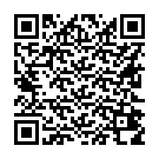 Código QR para número de teléfono +16622418058