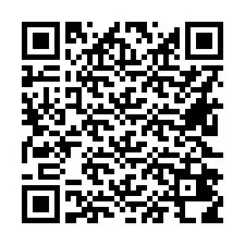 QR-code voor telefoonnummer +16622418067