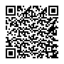 QR Code สำหรับหมายเลขโทรศัพท์ +16623747299