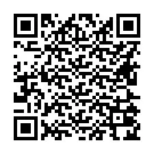 Código QR para número de teléfono +16625024006