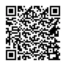 QR-code voor telefoonnummer +16625192217