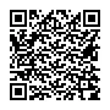 Código QR para número de teléfono +16625204247