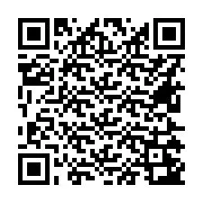 QR Code สำหรับหมายเลขโทรศัพท์ +16625243013