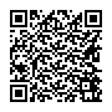 QR-koodi puhelinnumerolle +16625461635