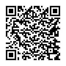 QR kód a telefonszámhoz +16626018285