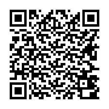 Código QR para número de teléfono +16627400522