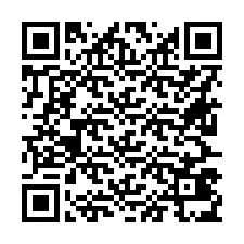 QR код за телефонен номер +16627435129