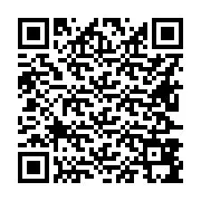 Código QR para número de teléfono +16627895476