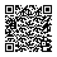 QR-koodi puhelinnumerolle +16672000011