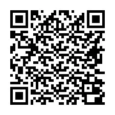 QR Code สำหรับหมายเลขโทรศัพท์ +16672000036