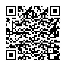 QR-Code für Telefonnummer +16672000049