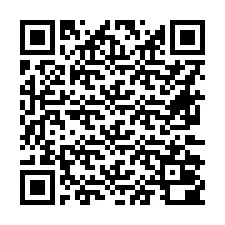 Kod QR dla numeru telefonu +16672000149