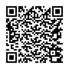 QR код за телефонен номер +16672000930