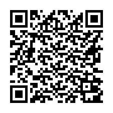 QR-koodi puhelinnumerolle +16672001024