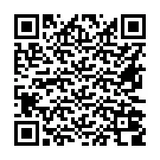 QR kód a telefonszámhoz +16672008893