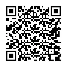 Kode QR untuk nomor Telepon +16672008895