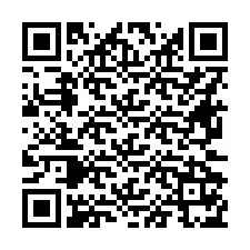 QR Code สำหรับหมายเลขโทรศัพท์ +16672175222