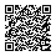 QR-koodi puhelinnumerolle +16672312961