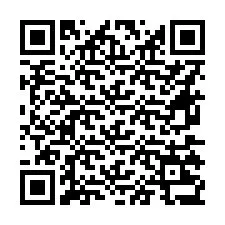 QR Code pour le numéro de téléphone +16675237410