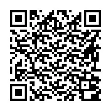 QR-code voor telefoonnummer +16692000015