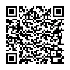 Código QR para número de teléfono +16692000018