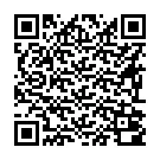 QR-code voor telefoonnummer +16692000020