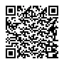 電話番号のQRコード +16692000022
