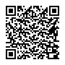 Código QR para número de teléfono +16692000027