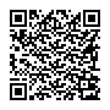 QR Code สำหรับหมายเลขโทรศัพท์ +16692023084