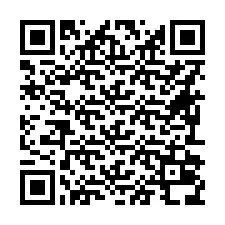 Kode QR untuk nomor Telepon +16692038049