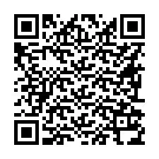 QR-koodi puhelinnumerolle +16692134198