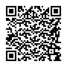 Código QR para número de teléfono +16692384275