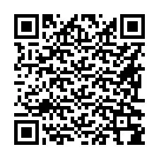 Codice QR per il numero di telefono +16692384279