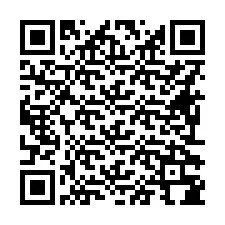 QR Code pour le numéro de téléphone +16692384296