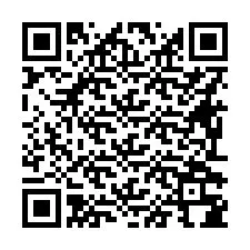 Codice QR per il numero di telefono +16692384362