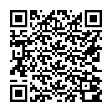 QR-code voor telefoonnummer +16722000002