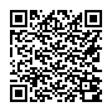 QR-koodi puhelinnumerolle +16722000012