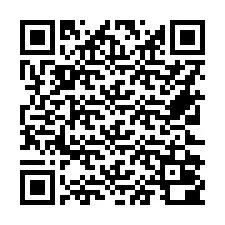 QR код за телефонен номер +16722000047