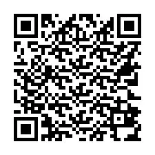 QR код за телефонен номер +16722834008