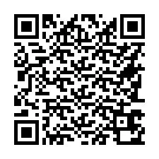 QR Code pour le numéro de téléphone +16783670092